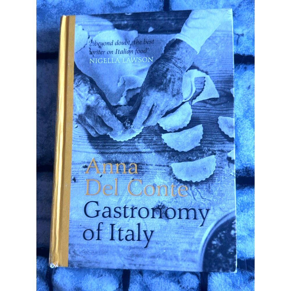 Gastronomy of Italy Anna Del Conte Revised Italian Cookbook 978-1862059580 Food!